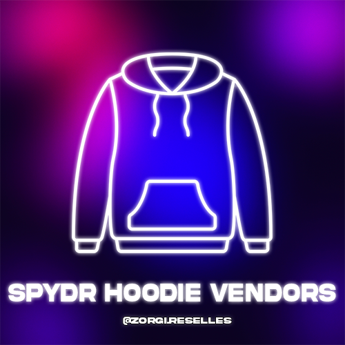 SPYDR HOODIE VENDORS